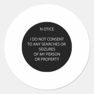 No buscar en mi Pegatina