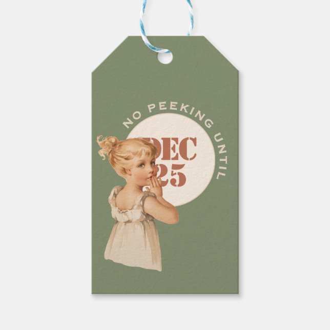 No buscar hasta el 25 de diciembre etiqueta de reg (Anverso)