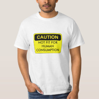No cabido para la camiseta humana del consumo