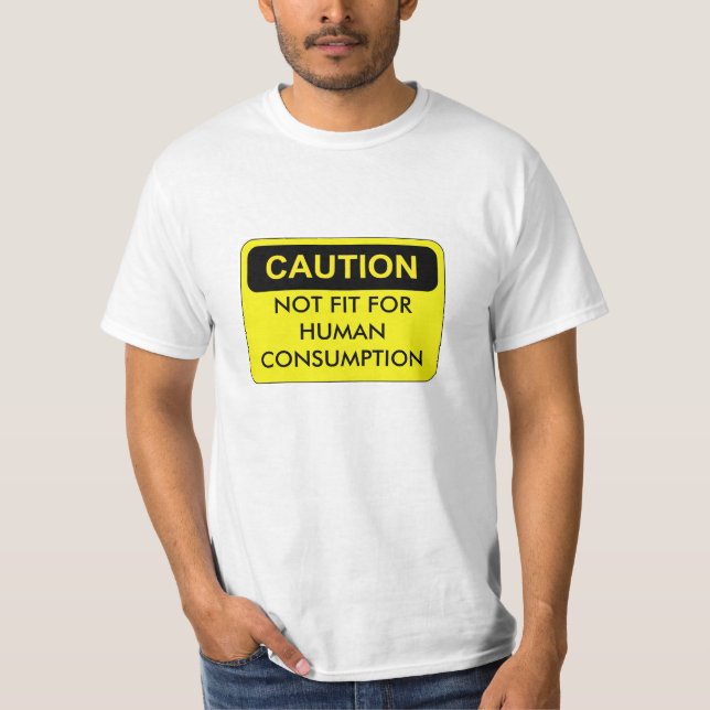 No cabido para la camiseta humana del consumo (Anverso)