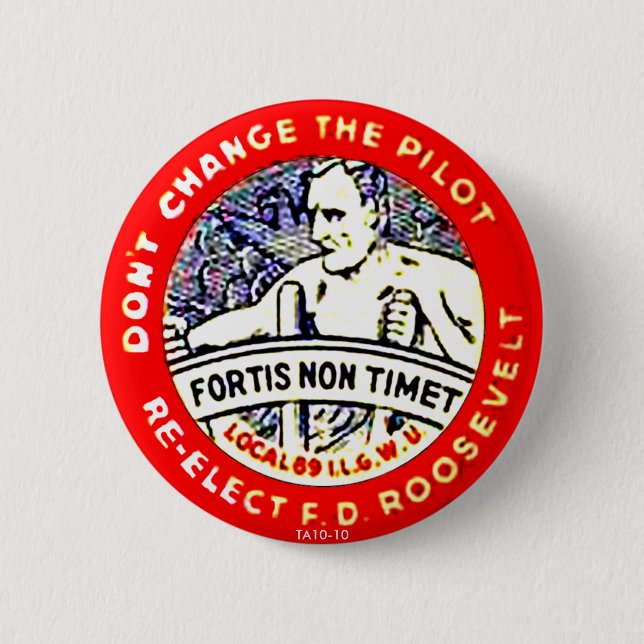 No cambie al piloto - botón (Anverso)