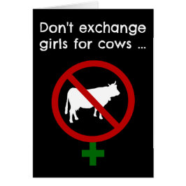 No cambien Chicas por vacas