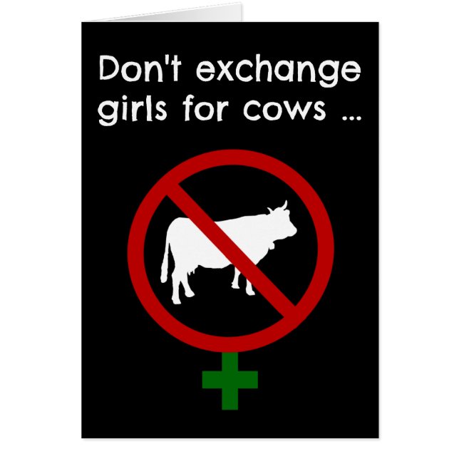 No cambien Chicas por vacas (Frente)