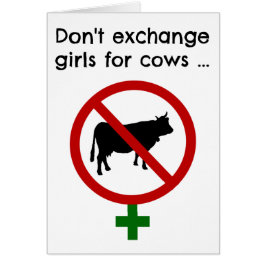 No cambien Chicas por vacas