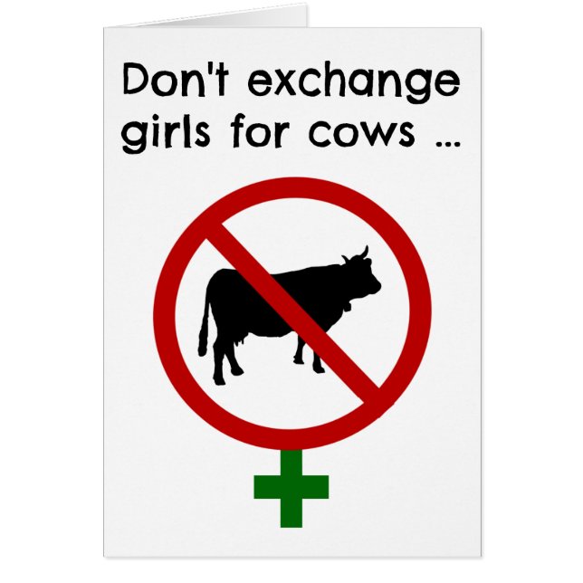 No cambien Chicas por vacas (Frente)