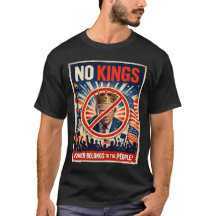 ¡No Camiseta de Reyes | El Poder Pertenece al Pueb