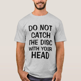 No coja el disco con la camiseta principal