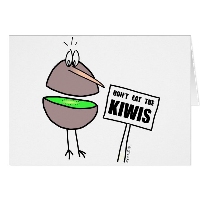 No coma los kiwis (Anverso (Horizontal))