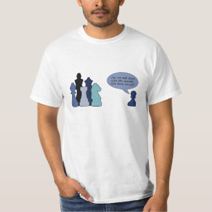 No comencemos con una camiseta del gambito