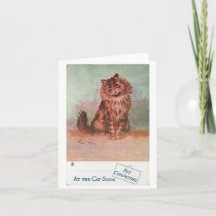 No competir en el programa de gatos de Louis Wain