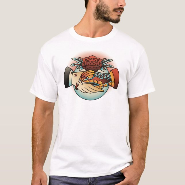 No confiar en la camiseta de nadie, camiseta tradi (Anverso)