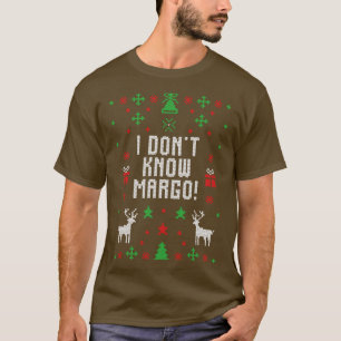 No conozco a Margo Funny Navidades feos Sweater Ch