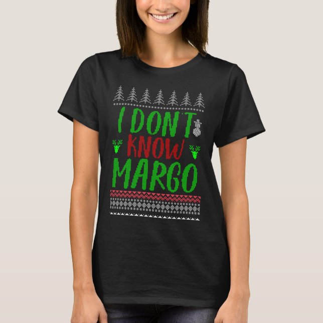 No conozco la camiseta de los Navidades Margo (Anverso)