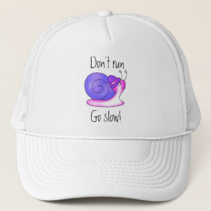 ¡No corras, ve despacio! Sombrero