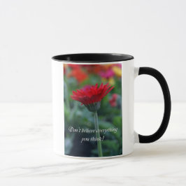 No crea que todo usted piensa la taza de café
