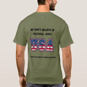 No creemos en camisetas de chistes políticos