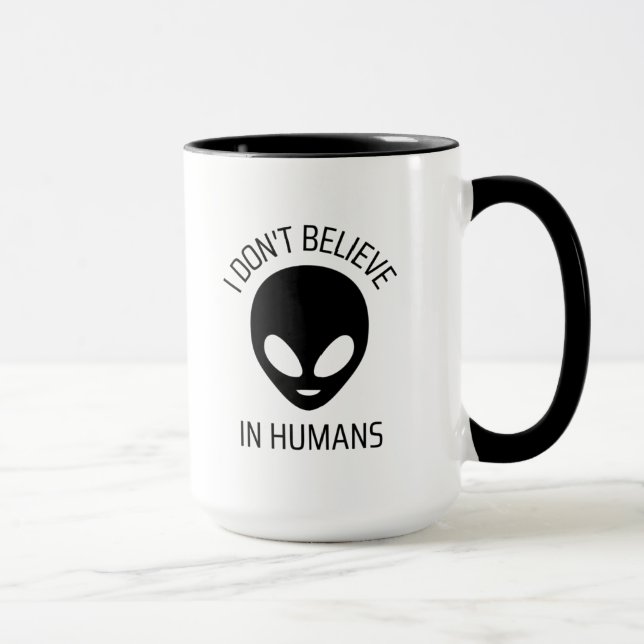 No creo en la taza de café humana (Derecha)