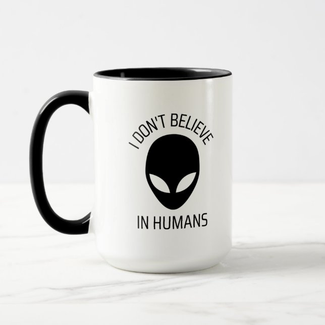 No creo en la taza de café humana (Izquierda)