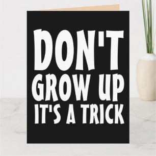 NO CREZCA GRANDES TARJETAS DE CUMPLEAÑOS