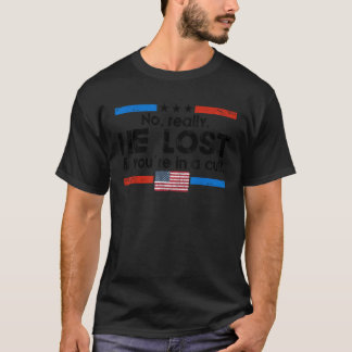 No, de verdad perdió y estás en una camiseta de cu