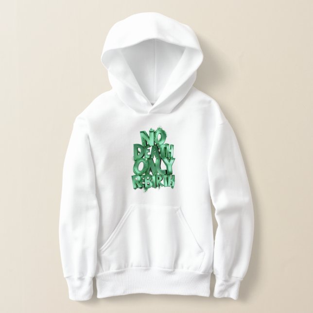 No Death Only Rebirth KIDS PULLOVER HOODIE (Distribución )