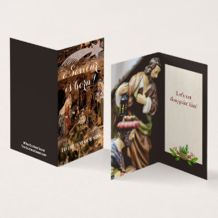 No decepciones - Tarjetas de Navidades ateos 25pk