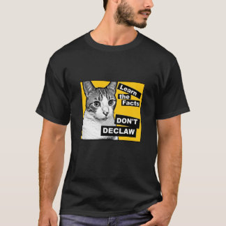 No declaw la camisa de los hombres