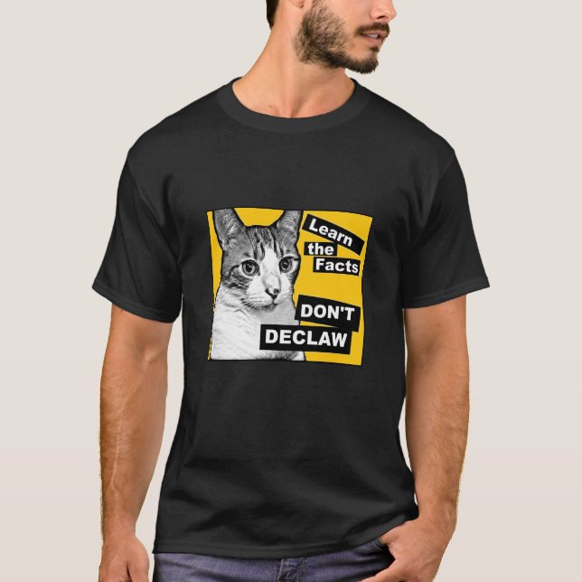 No declaw la camisa de los hombres (Anverso)