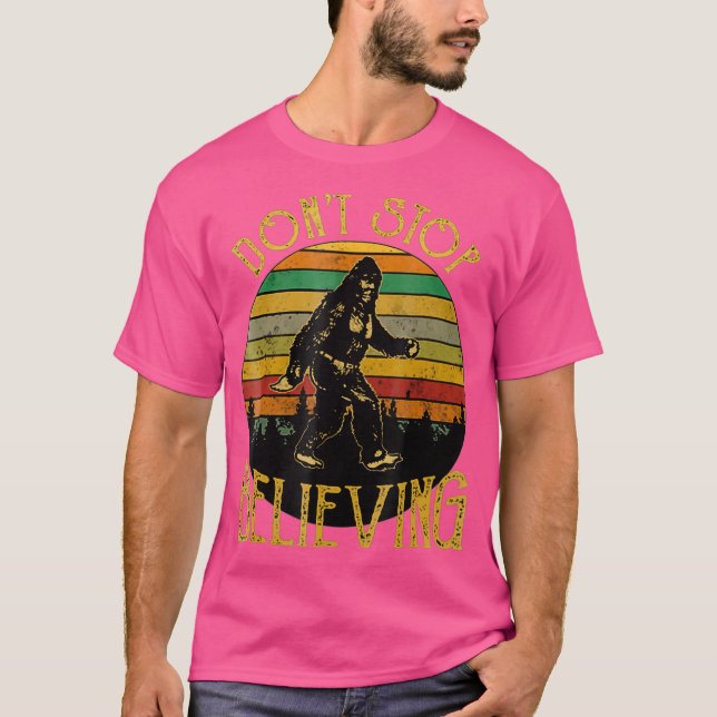 No dejen de creer en el regalo de la camiseta para (Anverso)