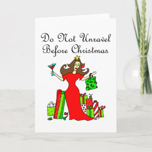 No desenrede antes del navidad - reina del navidad