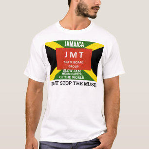 NO DETENGAS LA MÚSICA Camiseta básica para hombre