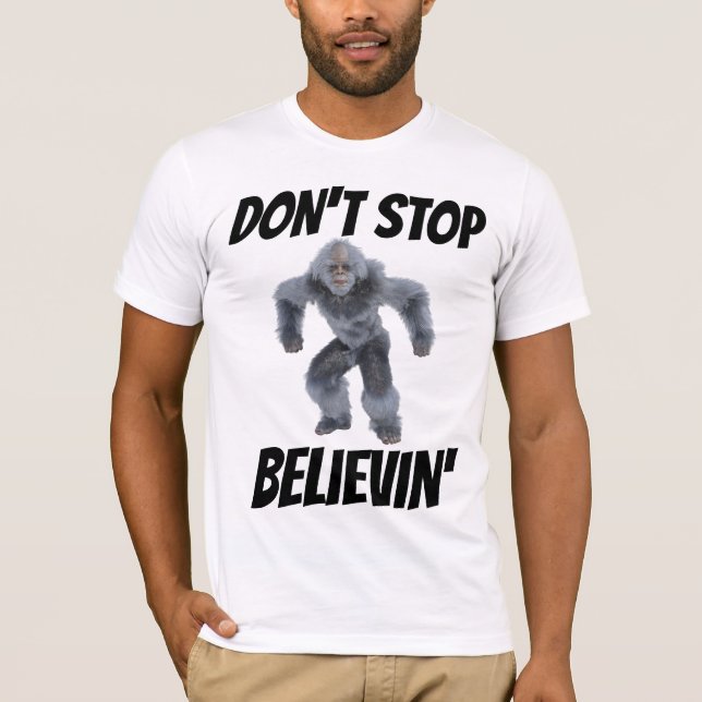 NO DETENGAS LA VENTAJA DE LAS CAMISETAS DE BIGFOOT (Anverso)