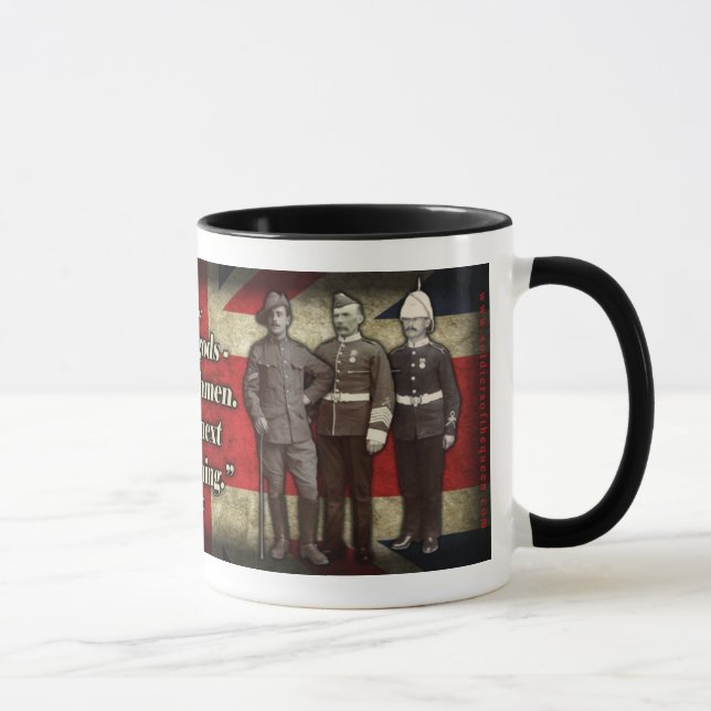 "No dioses, ingleses…" Taza de café (Derecha)