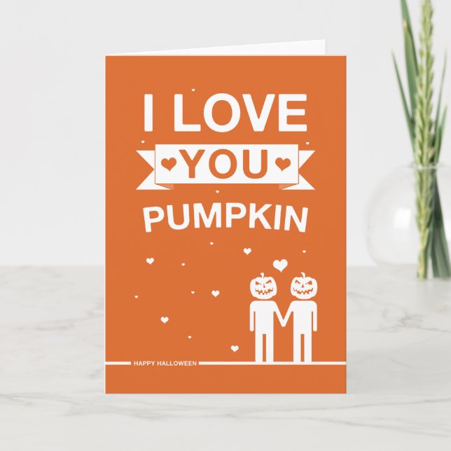 No diseño directo de la tarjeta Halloween (Anverso)