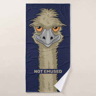 No Empleado Gracioso Emu Pun