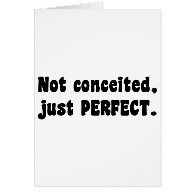 No engañado, sólo perfecto (Frente)