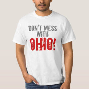 No ensucie con la camiseta de OHIO
