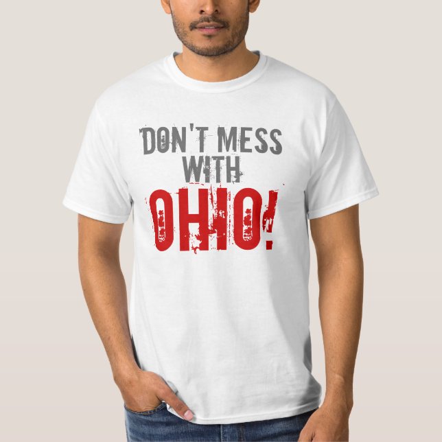 No ensucie con la camiseta de OHIO (Anverso)