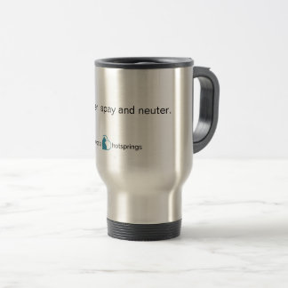 no ensucie. espay y neutro. taza de café