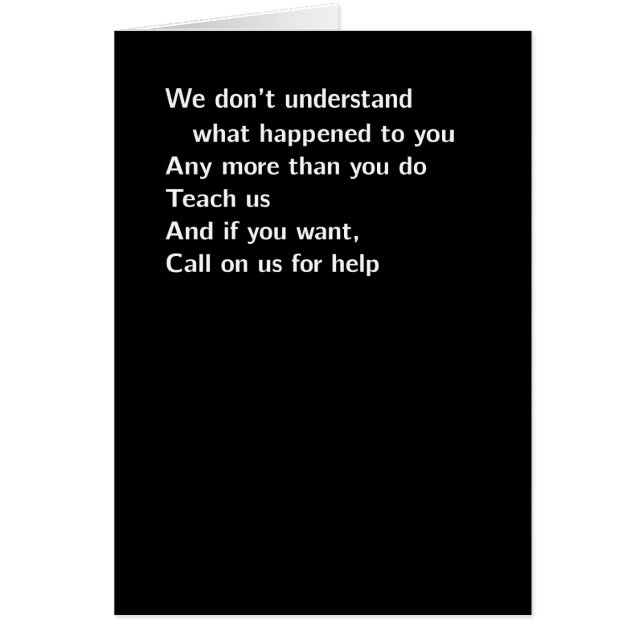 "no entendemos" (Frente)