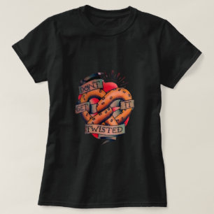No entiendas la camiseta torcida