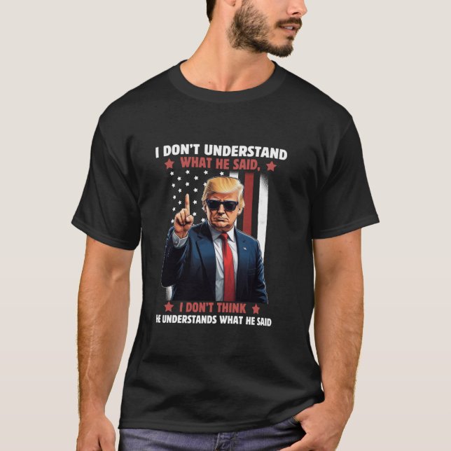 No Entiendo Lo Que Dijo A La Camisa (Anverso)