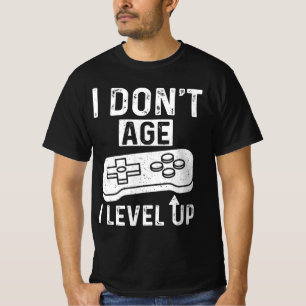 No envejezco camiseta de juegos
