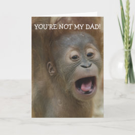 No eres la tarjeta del día de mi padre