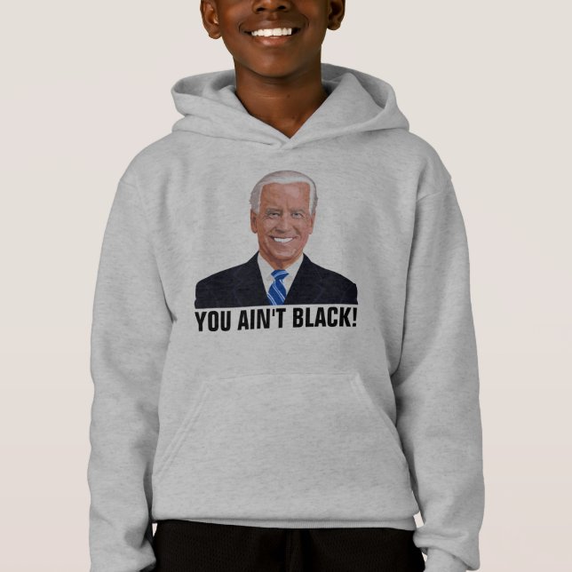 ¡NO ERES NEGRO! FUNNY JOE BIDEN T-SHIRTS (Anverso)