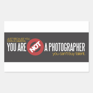 No eres un grupo de fotógrafos de dos Pegatinas
