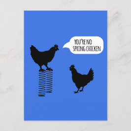No eres una postal de pollo de primavera