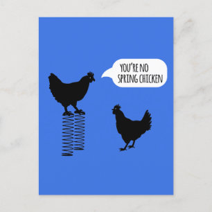 No eres una postal de pollo de primavera
