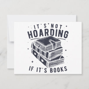 No es acaparamiento si son lectores de libros que
