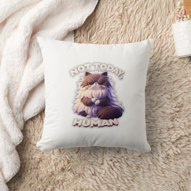 No es el Cojín decorativo de gato humorístico y bu (Manta)